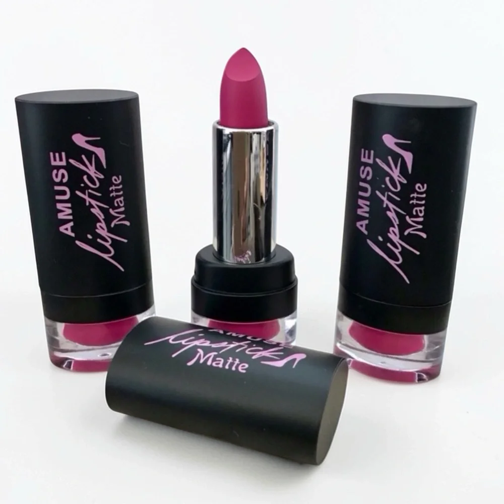 🆕3pcs Amuse Matte Lipstick